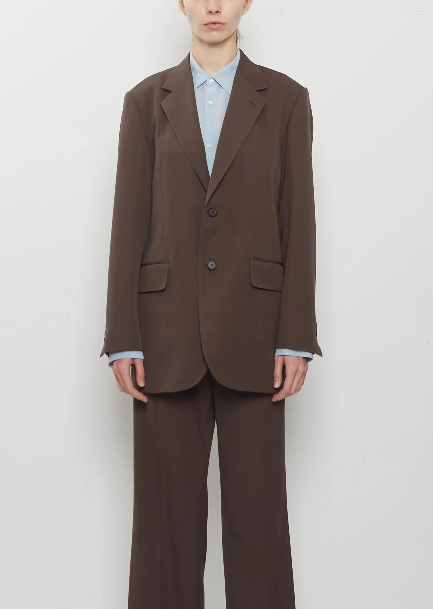 Light Wool Max Gabardine Jacket - 1