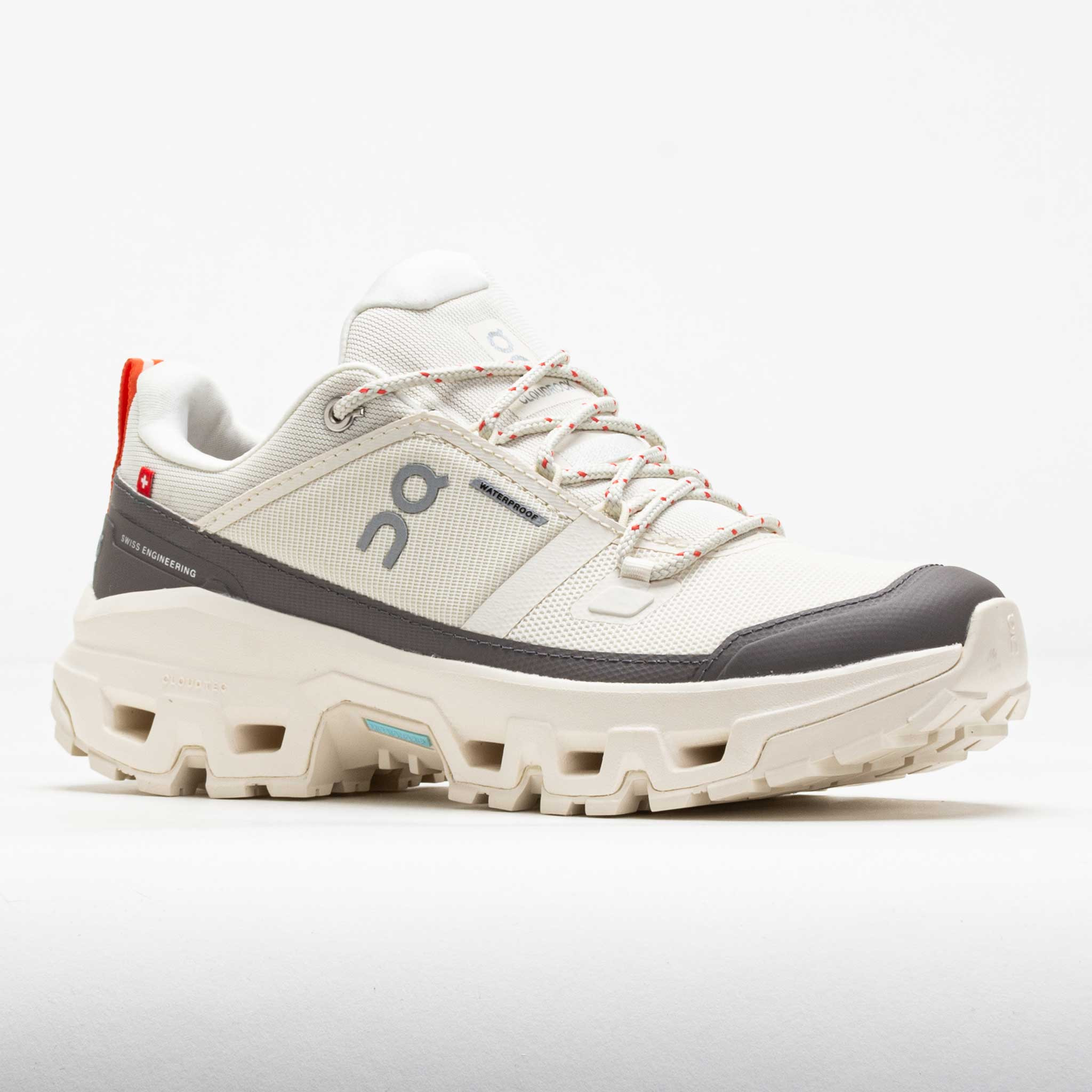 On Cloudrock Low Waterproof Women's Ivory/Ivory - 5
