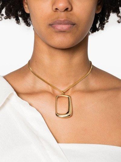 JACQUEMUS Le Collier Ovalo necklace outlook