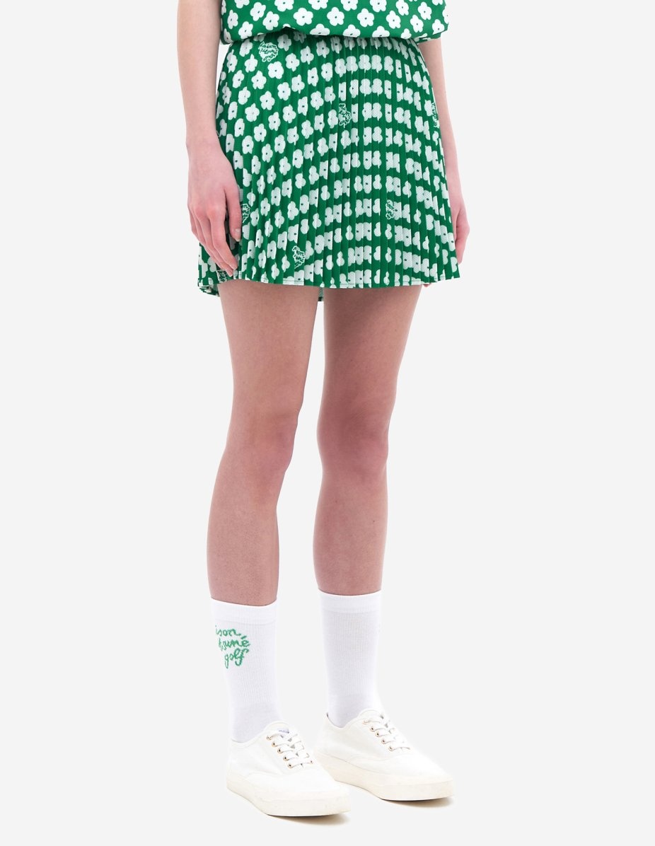 Women Flower Printed Skirt - 3