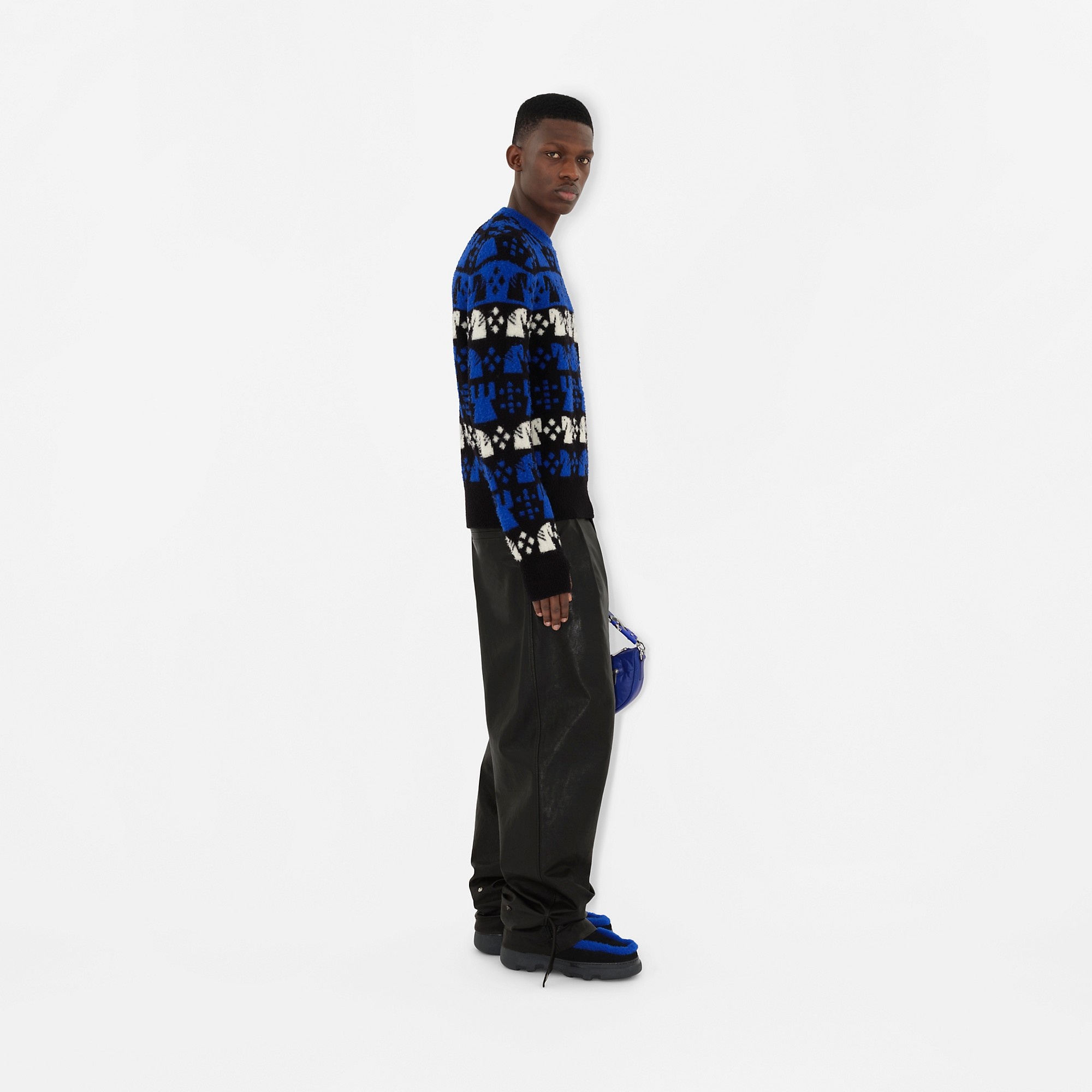 Chess Wool Blend Sweater - 3