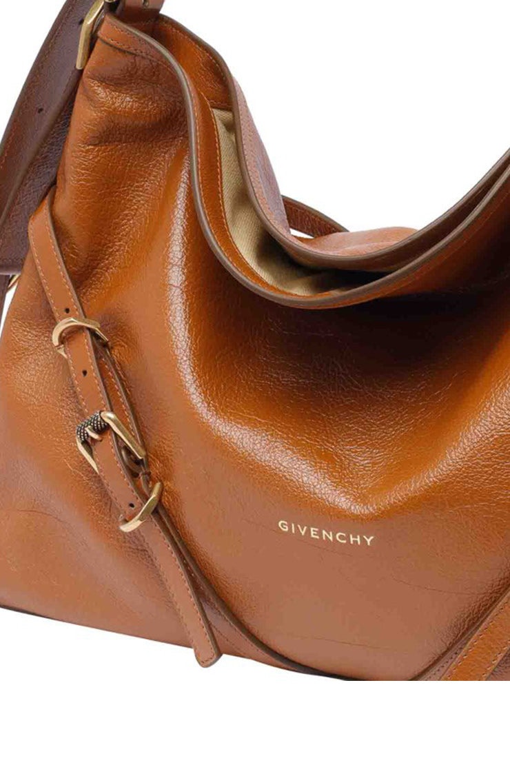 Givenchy Voyoum Medium Grainy Leather Shoulder Bag