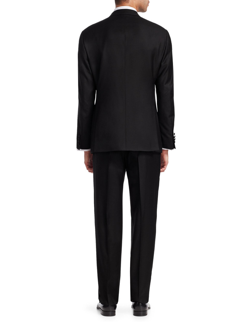 Men's G-Line Classic Wool Notch Lapel Tuxedo - Black 3