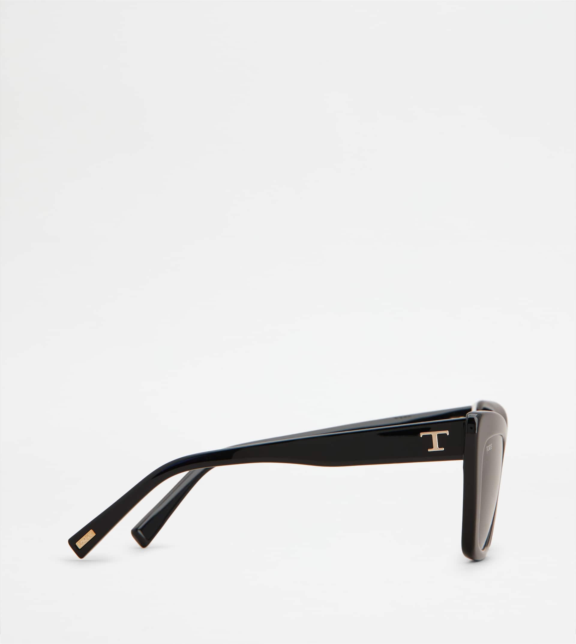 CAT-EYE SUNGLASSES - BLACK - 2