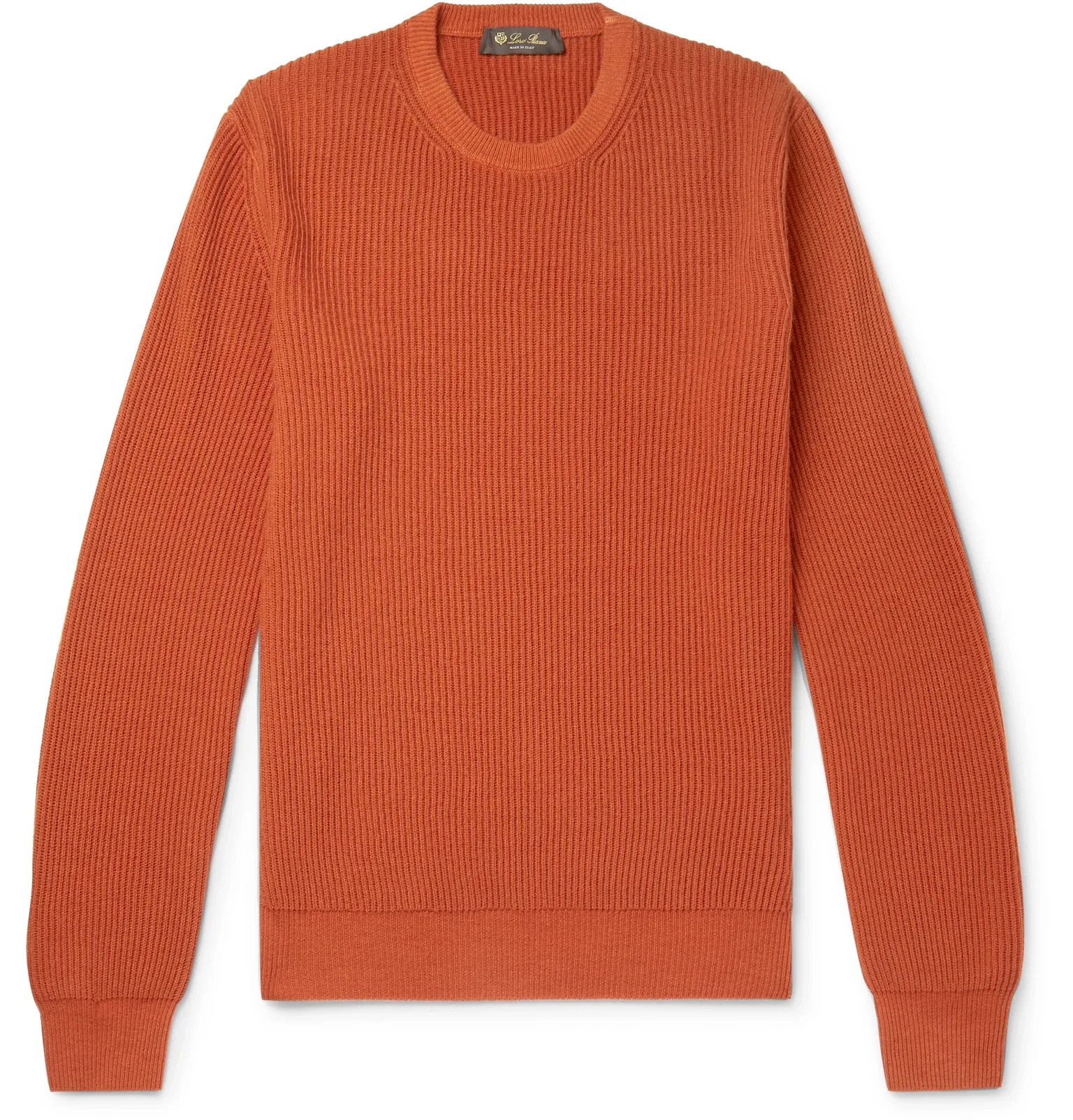 Ribbed Cashmere Sweater - 7