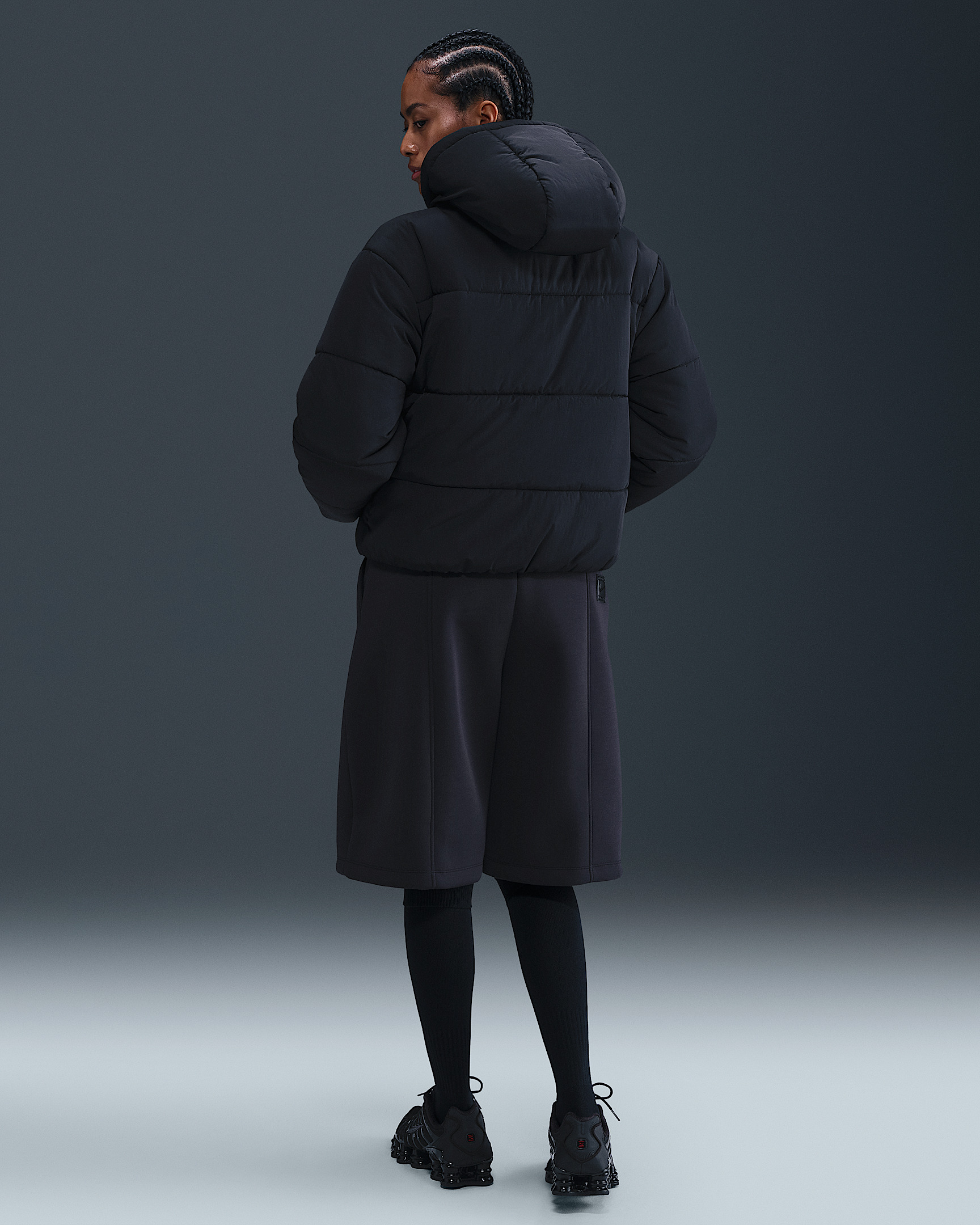 Nike Sportswear Classic Women's Therma-FIT Loose Shine Down Puffer - 5