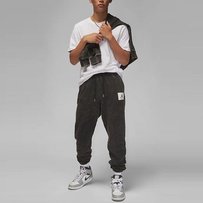 Jordan Air Jordan Rope Joggers Men's Black DR3090-010 outlook