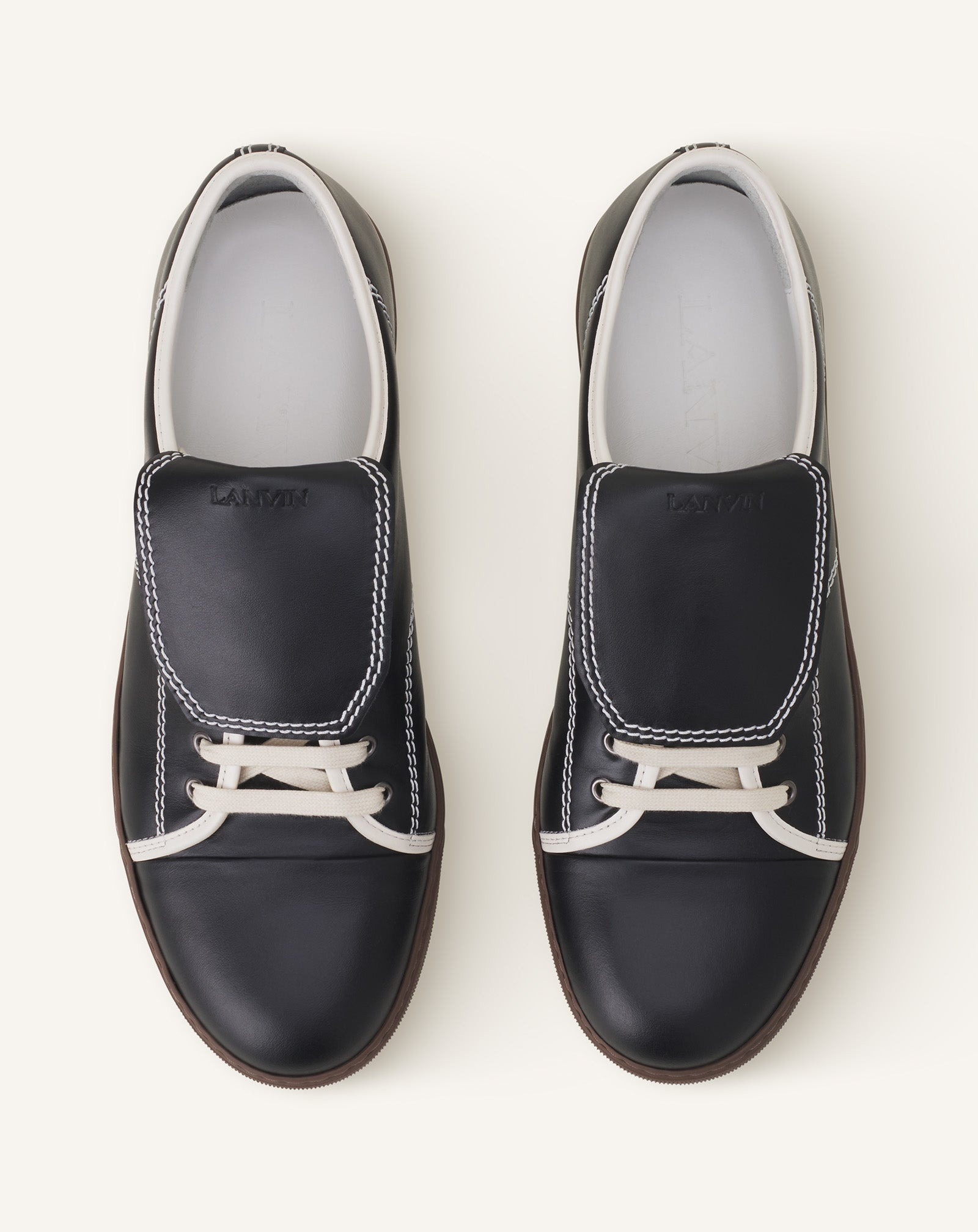 DBB1 SNEAKERS WITH LEATHER TONGUE - 4