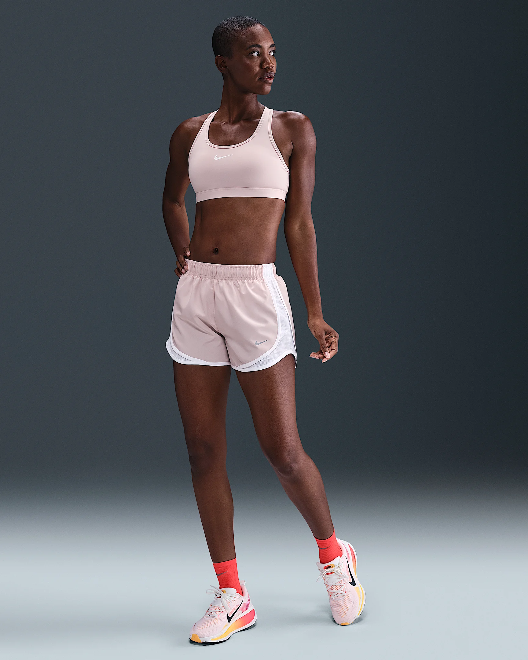 Nike Tempo Women's Dri-FIT Mid-Rise Brief-Lined Running Shorts - 1