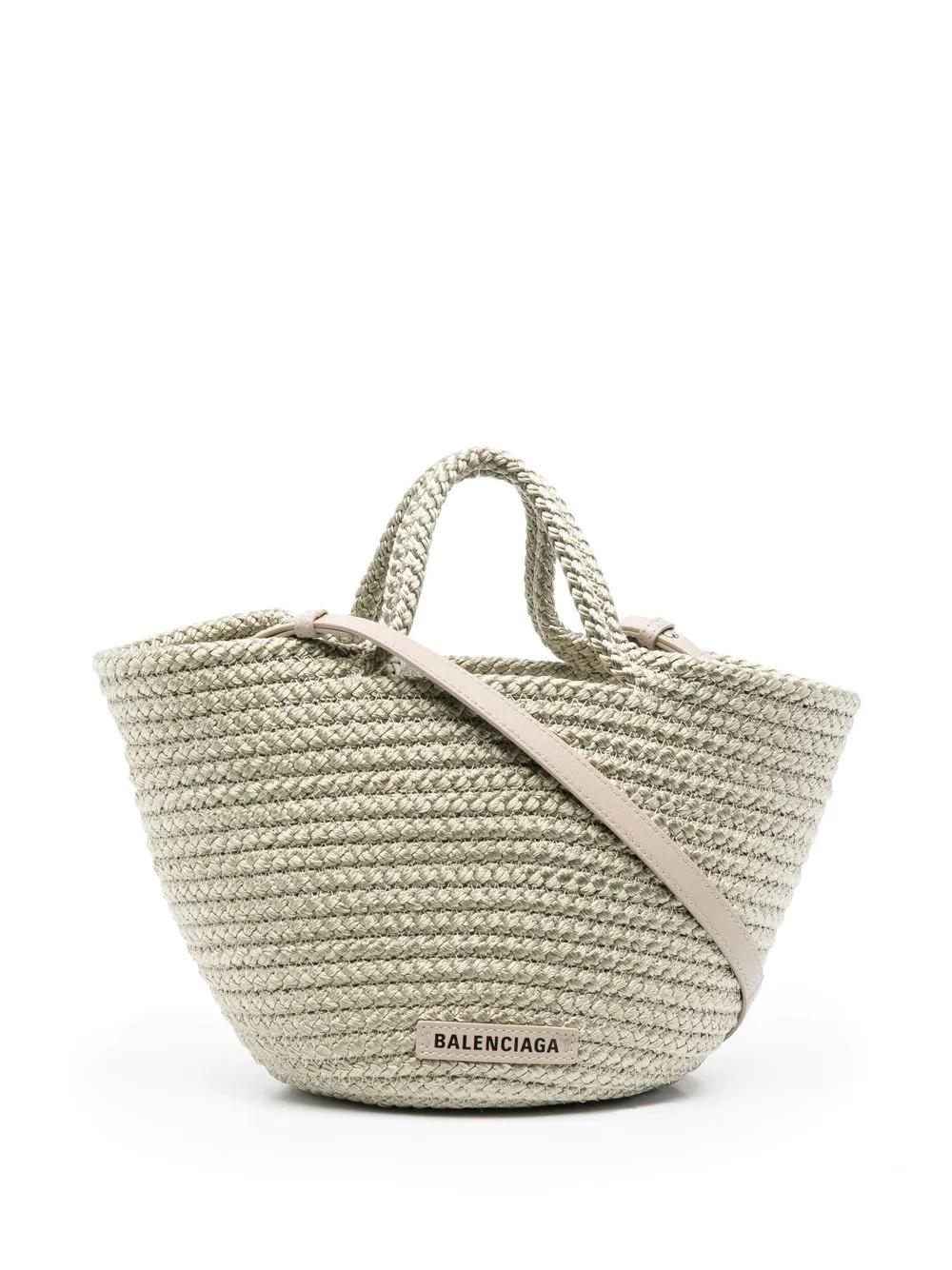 Ibiza woven basket bag - 1