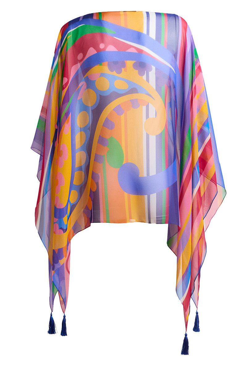 Etro Printed Poncho Blouse outlook