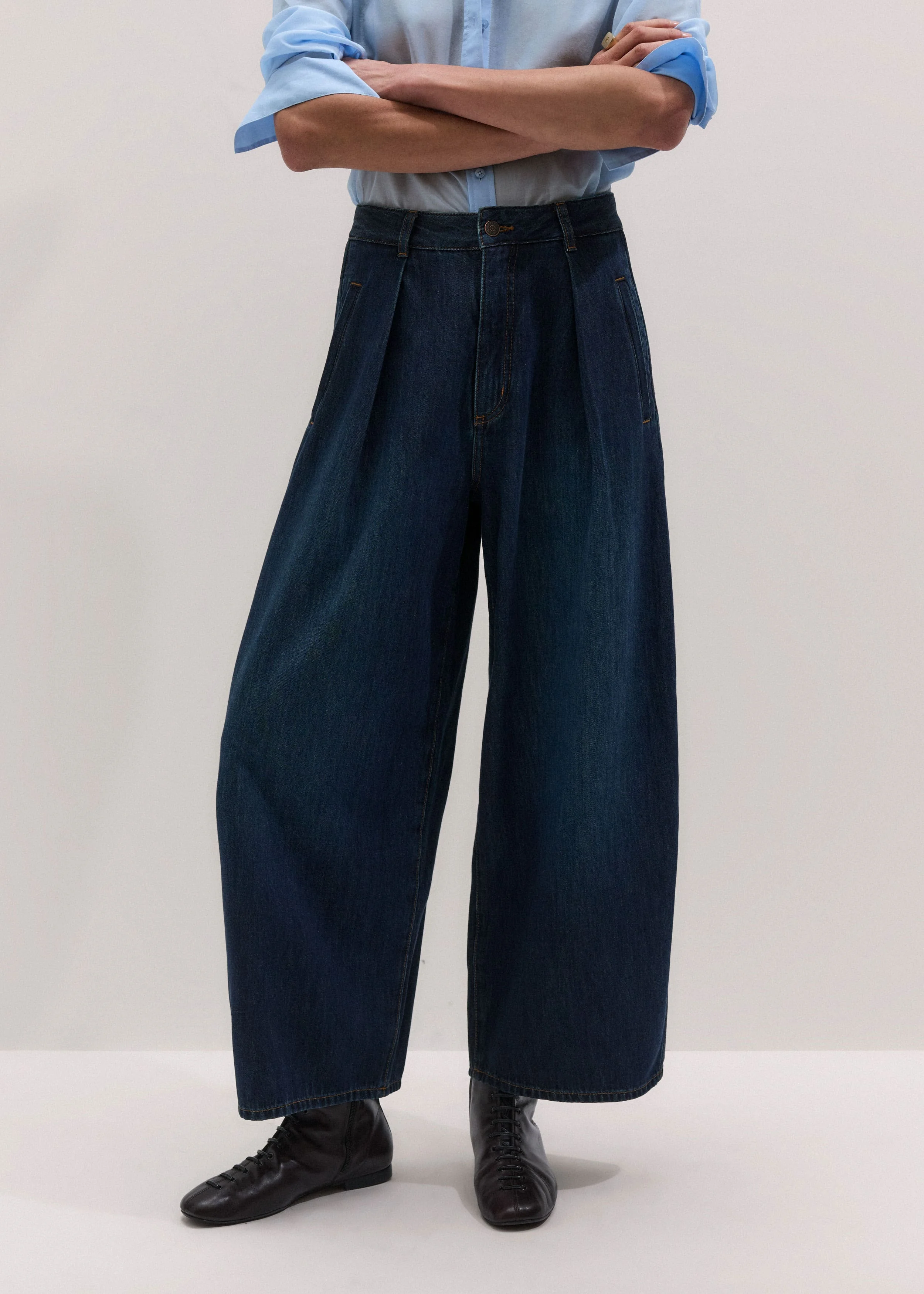 Tailored Barrel Jean - 1