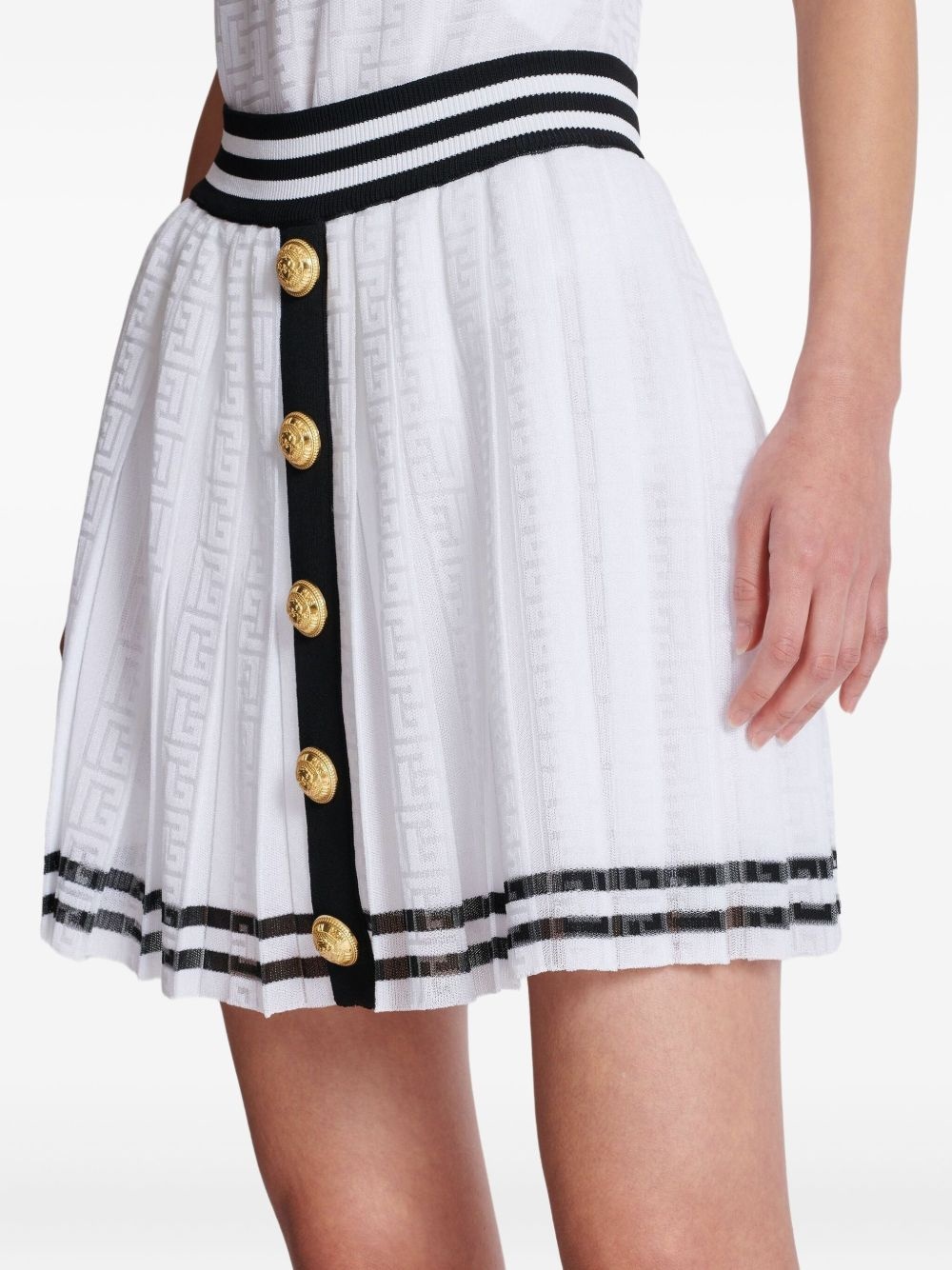 pleated mini skirt - 5