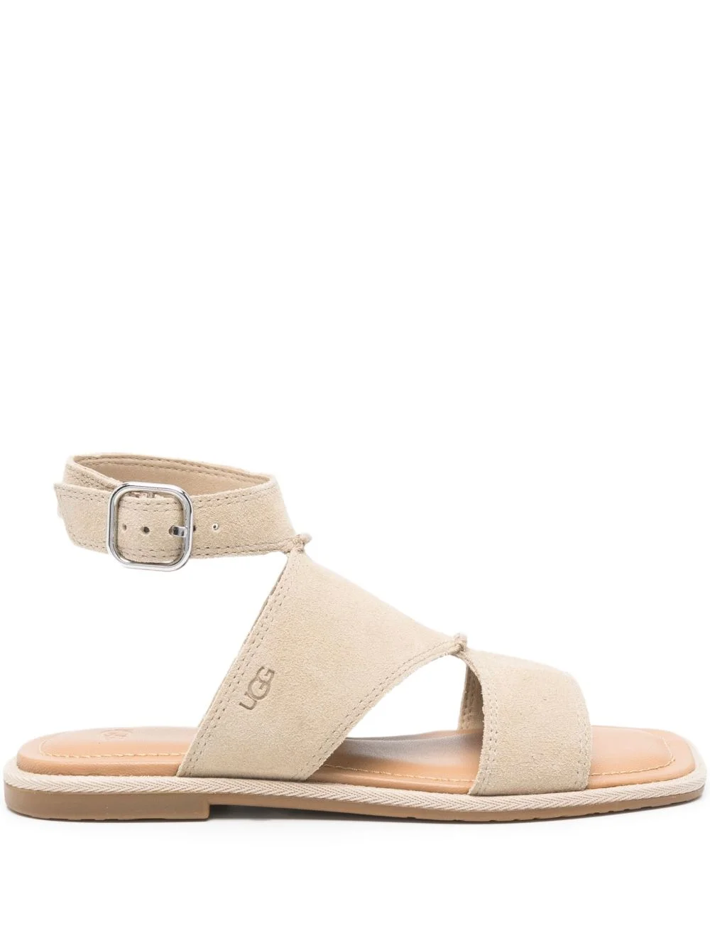 Delray R 2.400 ankle-strap suede sandals - 1