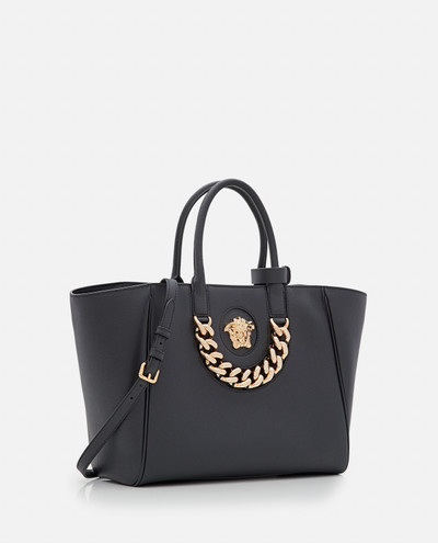 VERSACE MEDUSA LEATHER SHOULDER BAG outlook