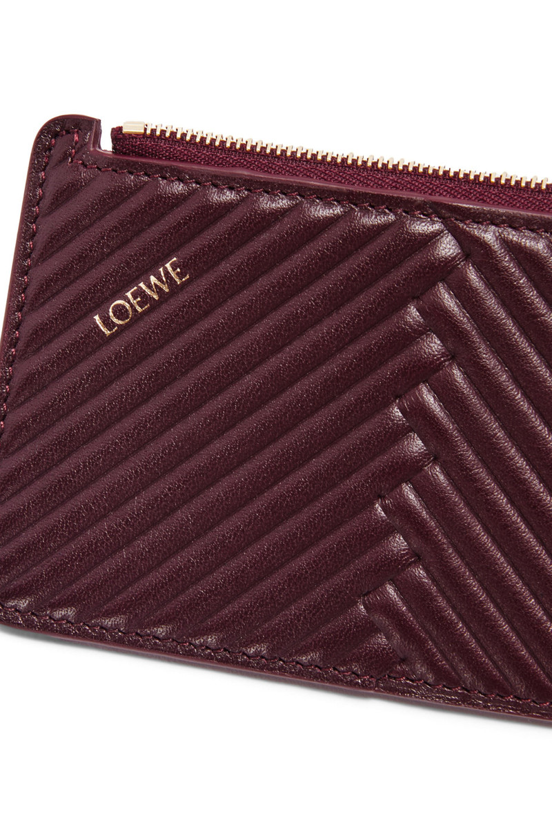 Knot coin cardholder in shiny nappa calfskin 4