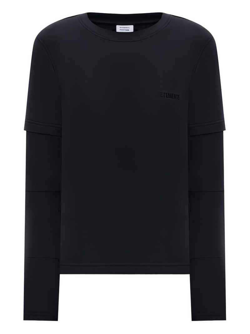 layered long-sleeve T-shirt 1