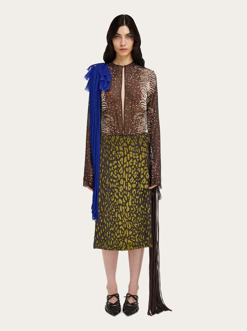 FERRAGAMO Body with flower sash detail outlook