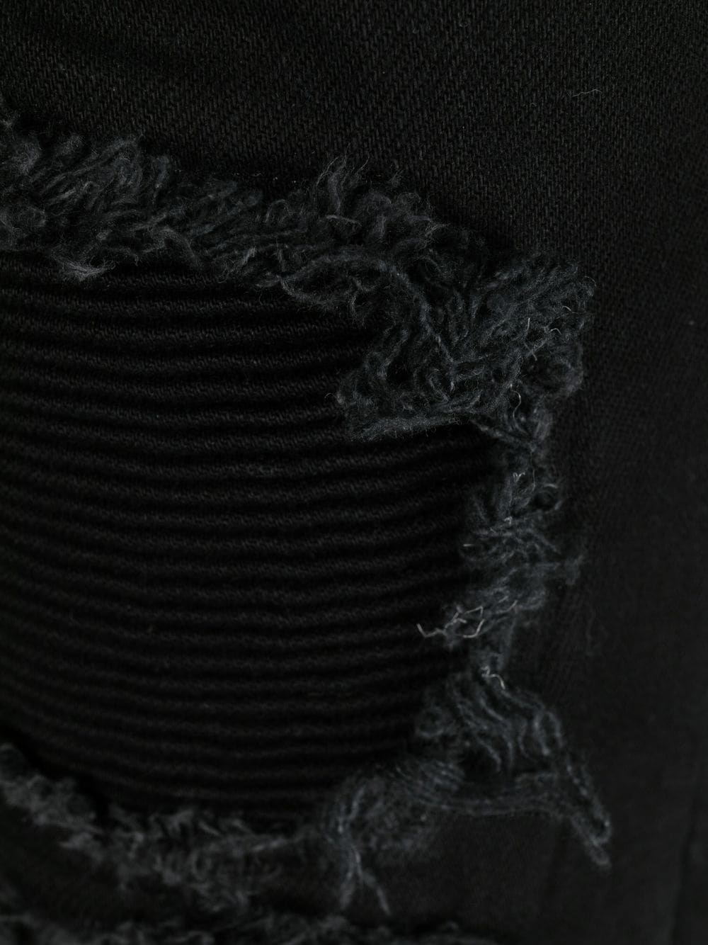 ripped slim-cut jeans - 7