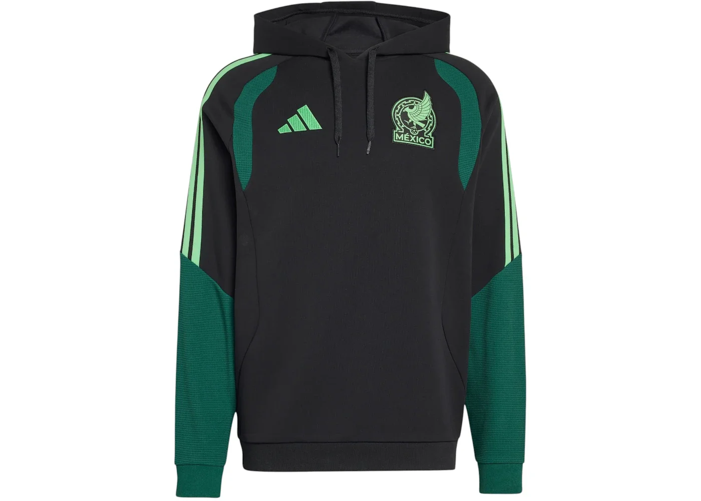 adidas Mexico 2026 Tiro Sweat Hoodie Black - 1