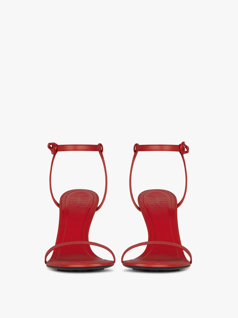 G CUBE SANDALS IN LEATHER 2