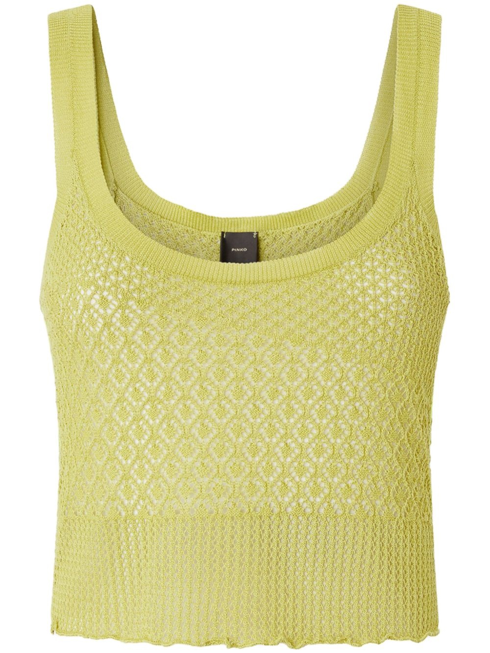 crochet-knit top - 1