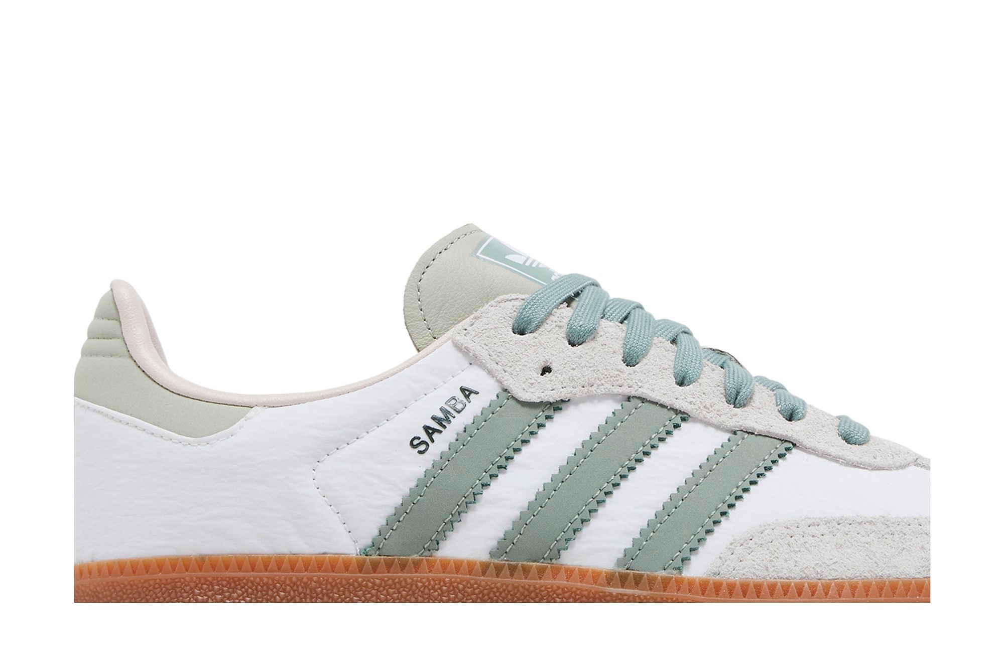 Wmns Samba OG 'White Silver Green' - 2