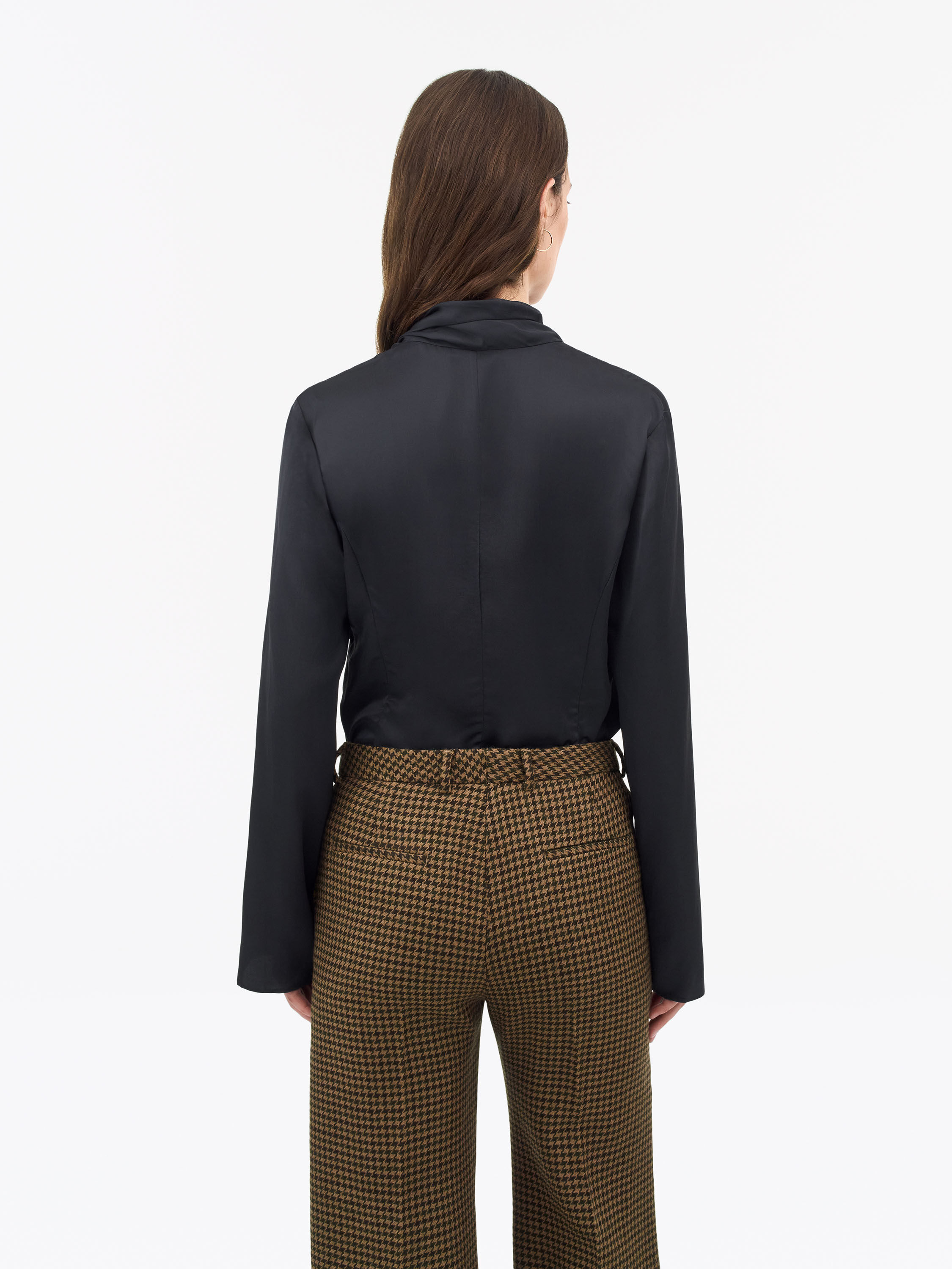 Soren Draped Slim-Fit Blouse - 3