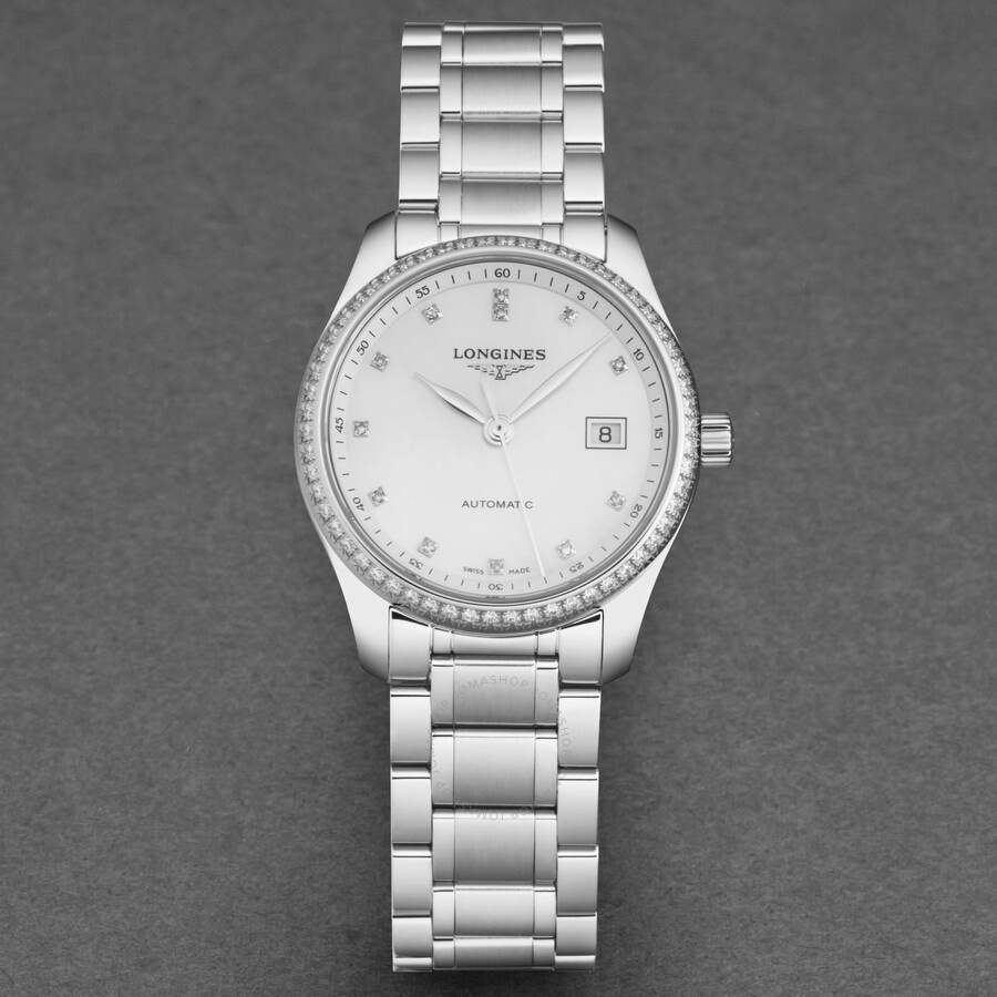 Longines Master Collection Automatic Diamond Ladies Watch L2.257.0.87.6 - 4