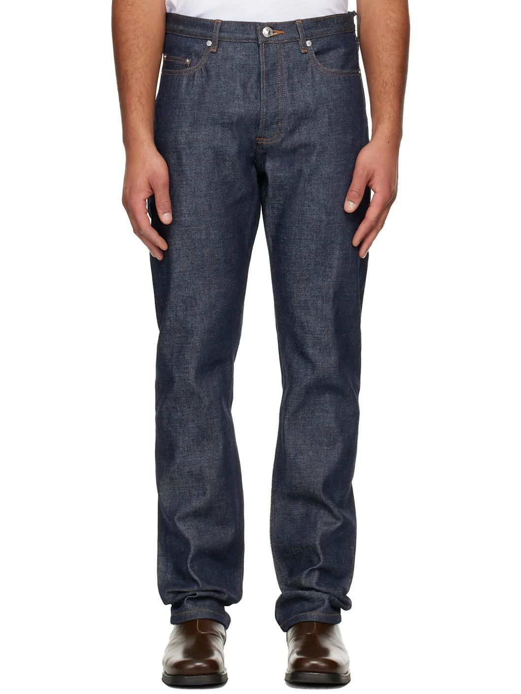 Navy Standard Jeans - 1