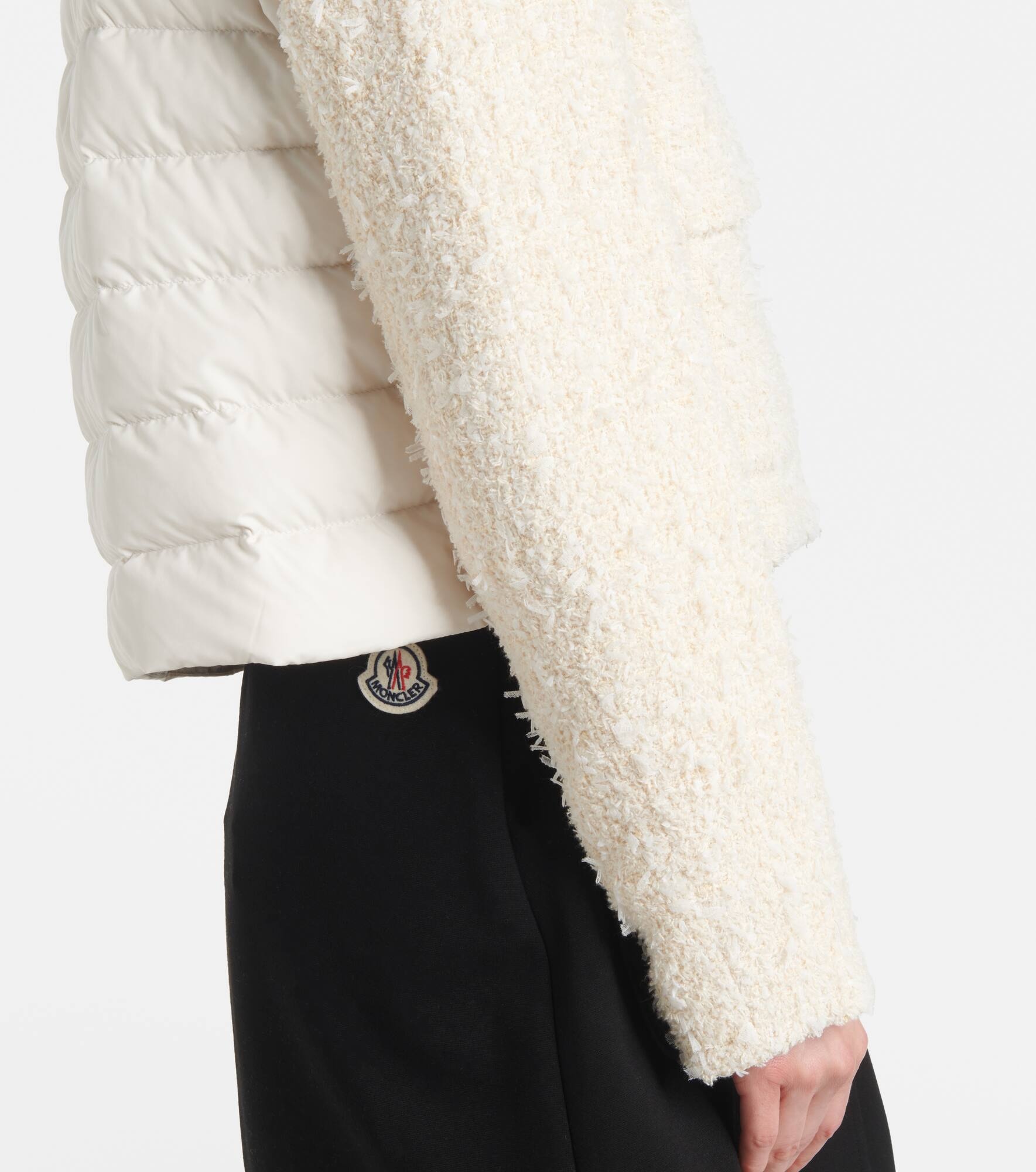Dauphin tweed down jacket - 5