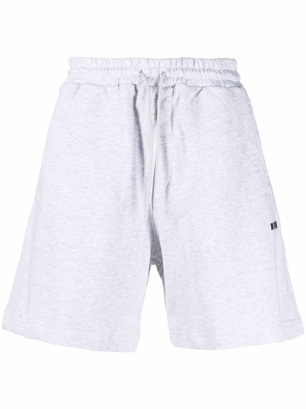 logo-print jogger shorts - 1