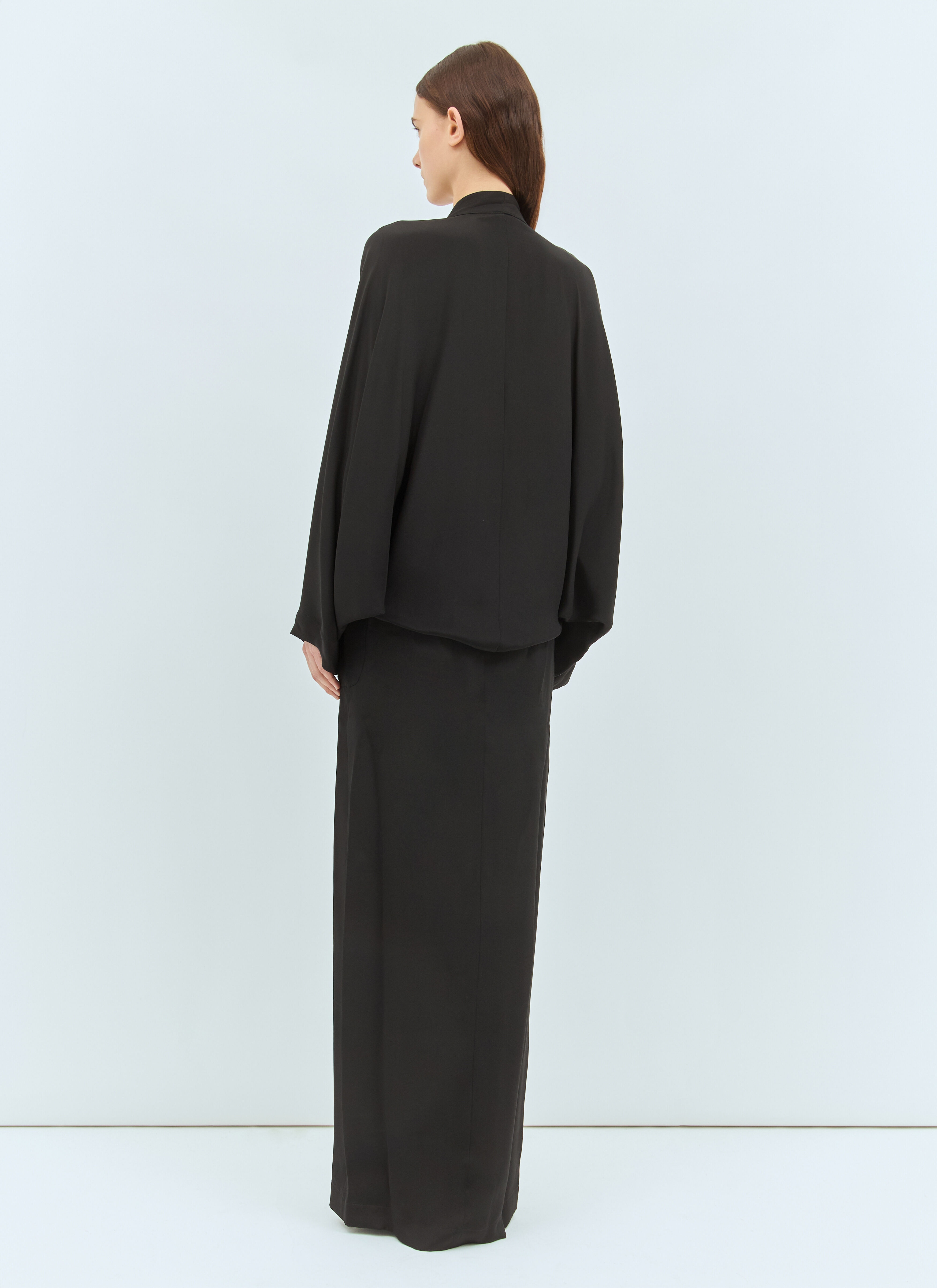 Long Silk Dress - 5
