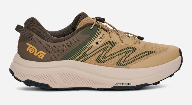 Men's Hurricane Trailsetter GTX Trail Running Shoe in Tan/Mountain View - 1