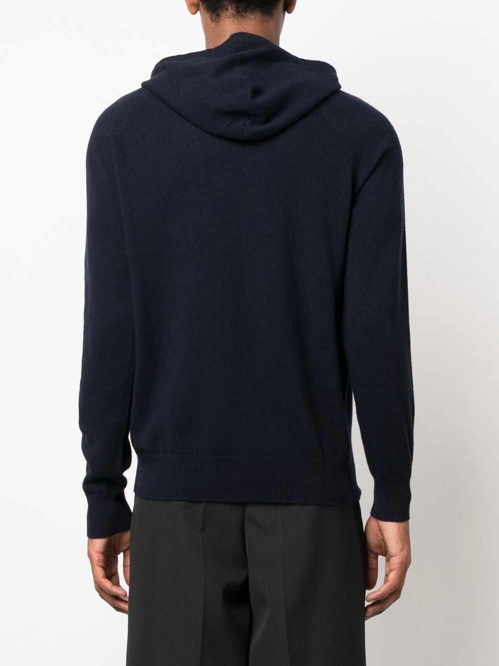 logo-embroidered hoodie - 4