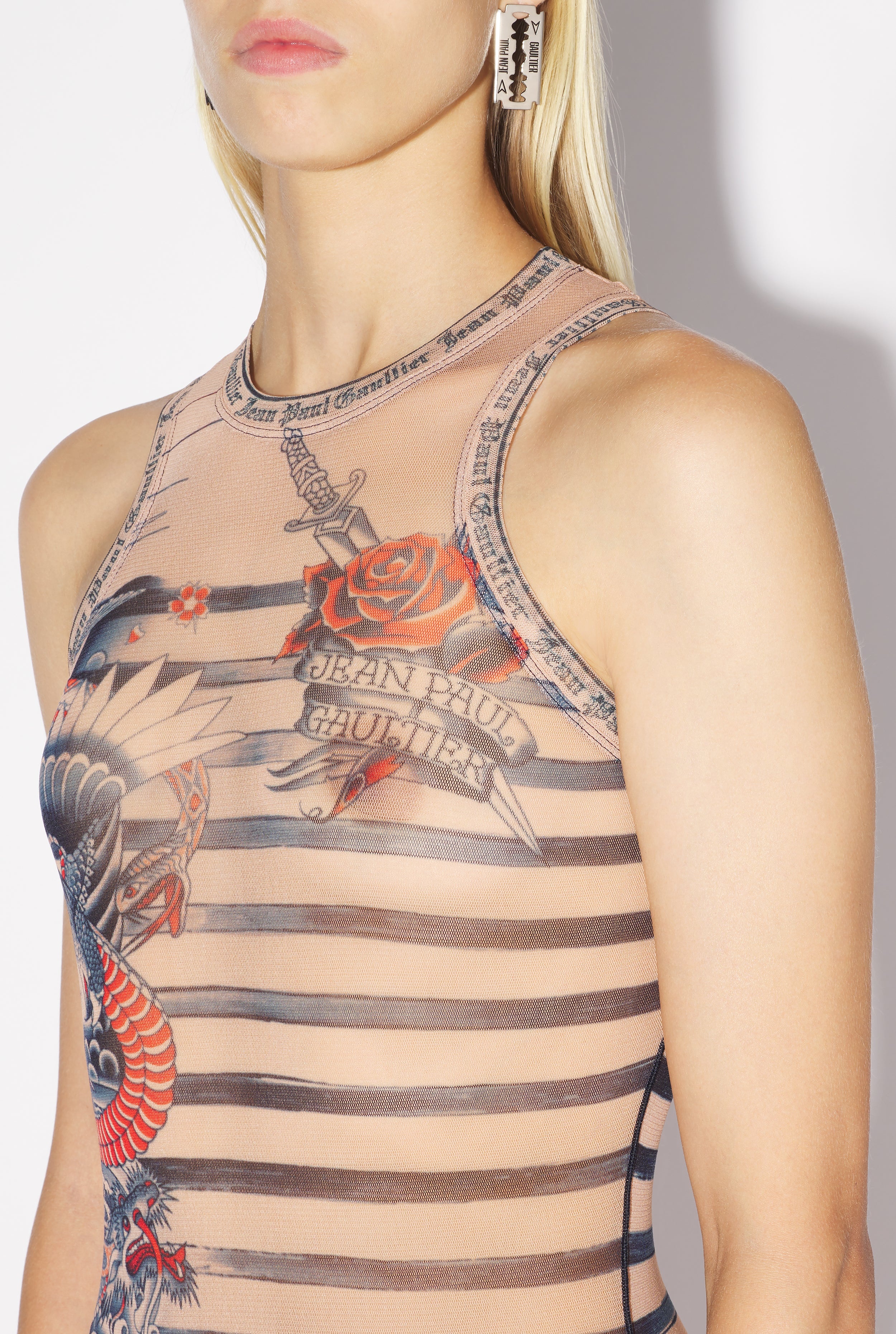 THE NUDE SAILOR TATTOO BODYSUIT - 4