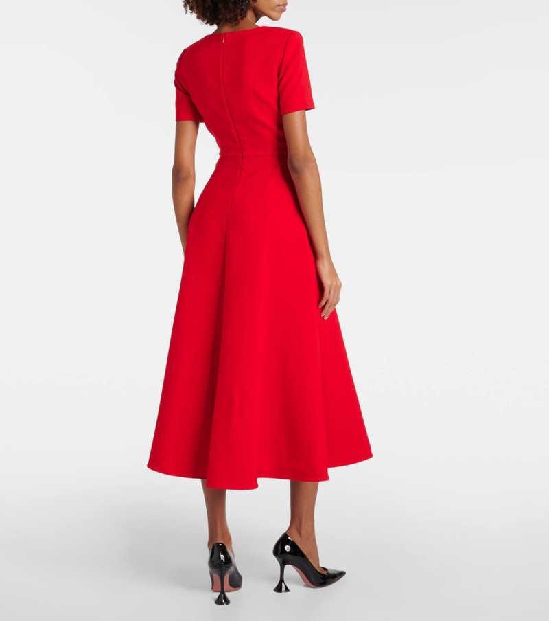 Crêpe midi dress 3