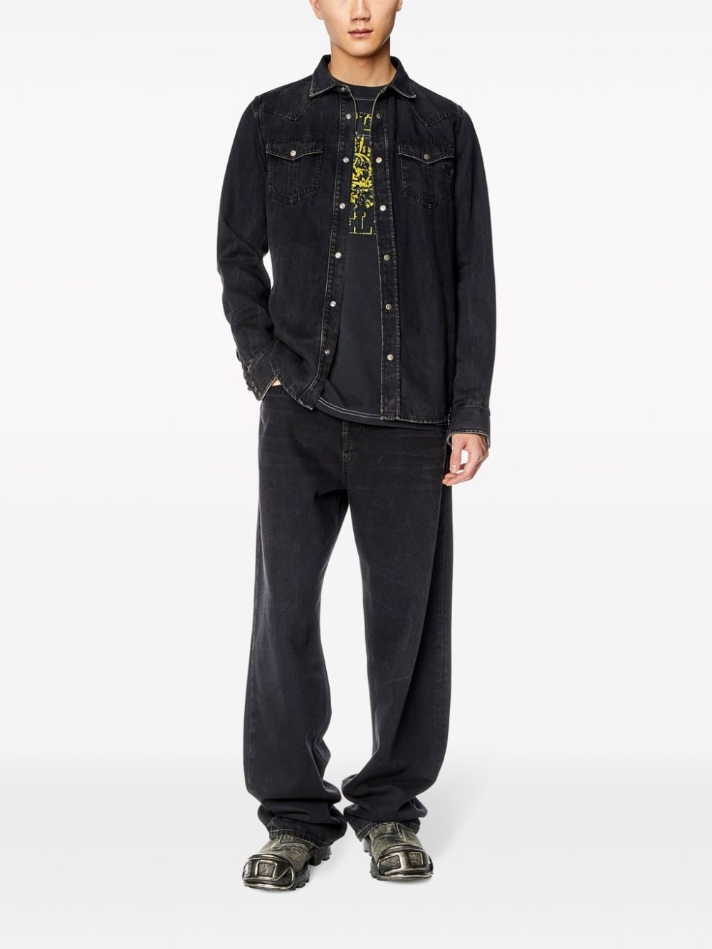 D-Vega denim shirt - 2