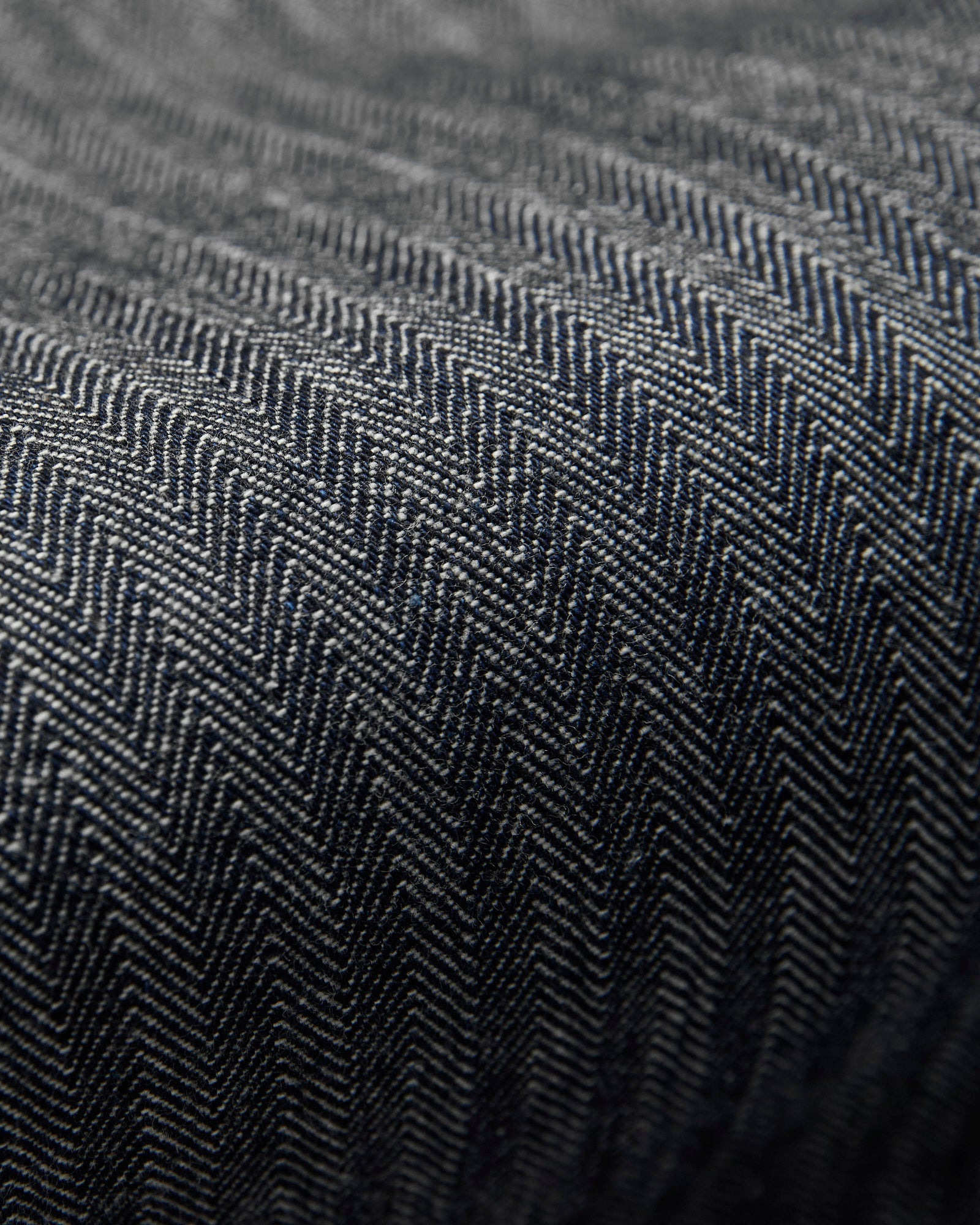 Ortega Pant in 13oz Grey Herringbone - 8