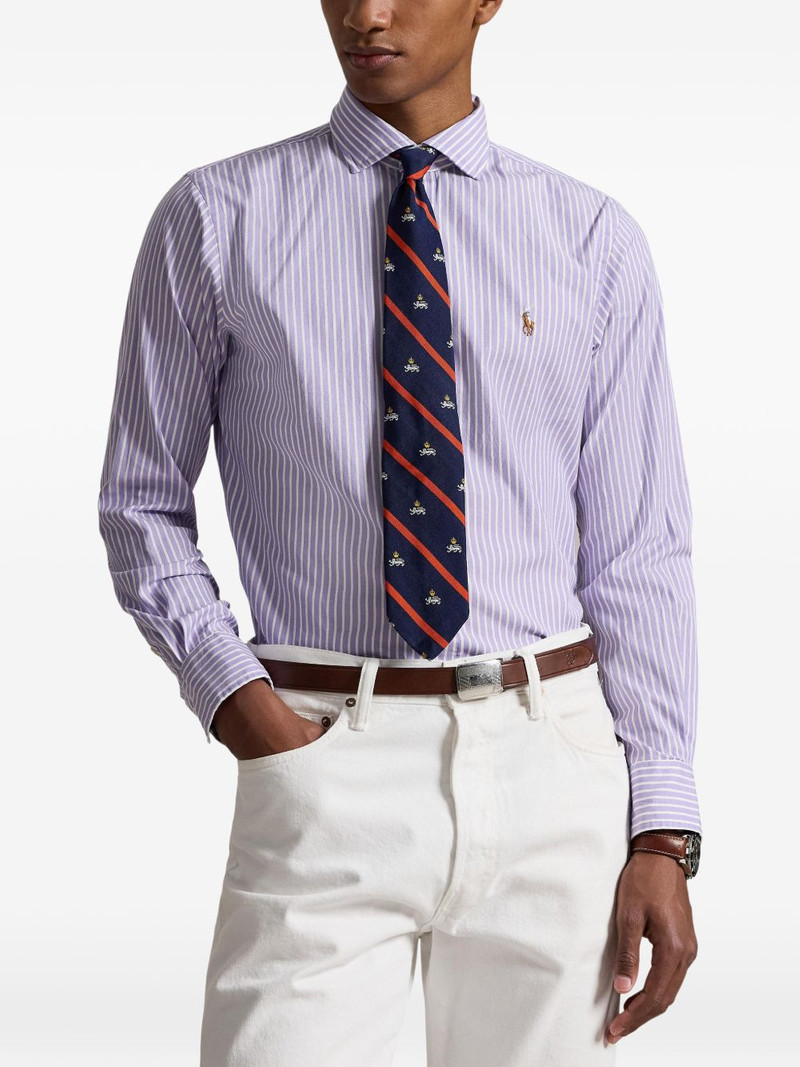 striped embroidery shirt 3
