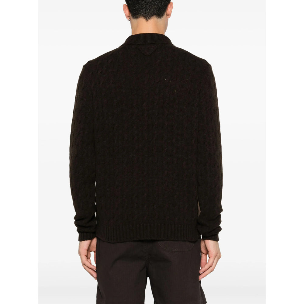 Prada Brown Sweaters & Knitwear - Jumpers Men - 4