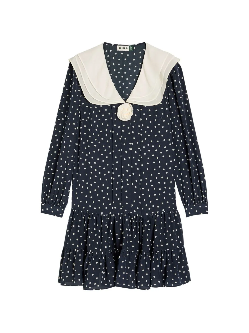 Valetta polka-dot mini dress - 1