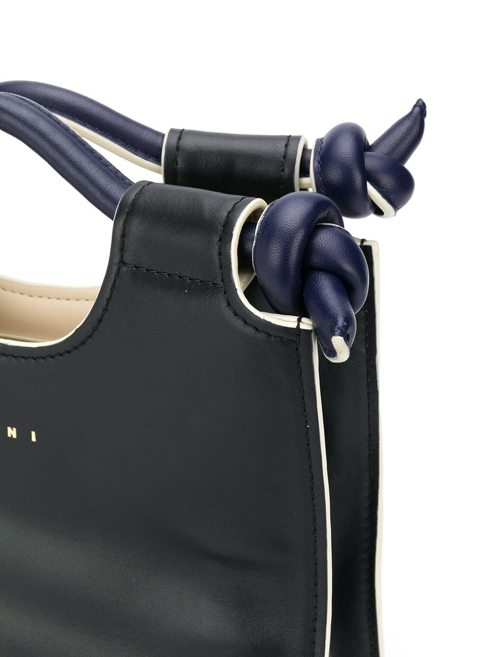 open top calf leather tote - 4