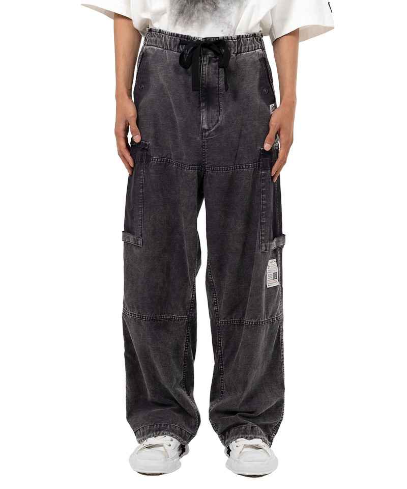 Cotton Satin Cargo Pants 4