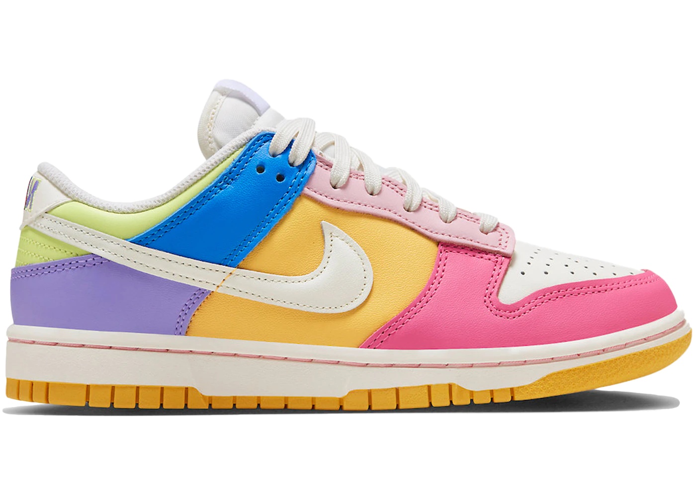 Nike Dunk Low Solar Flare Multi-Color (Women's) - 1