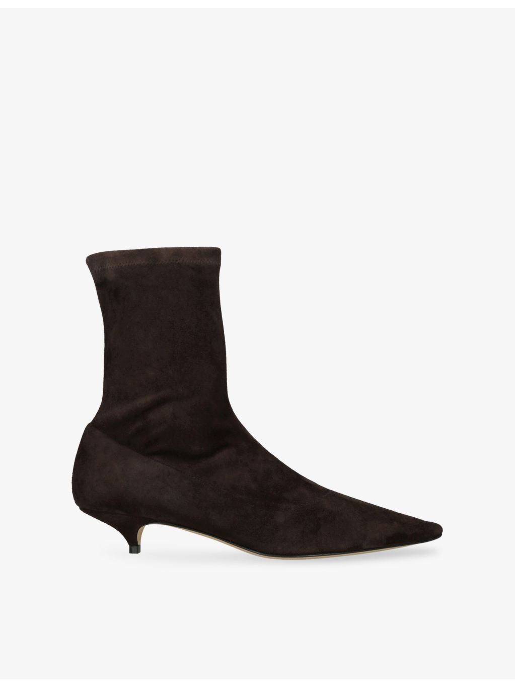 Liisa Kitten-Heel Suede Boots - 1