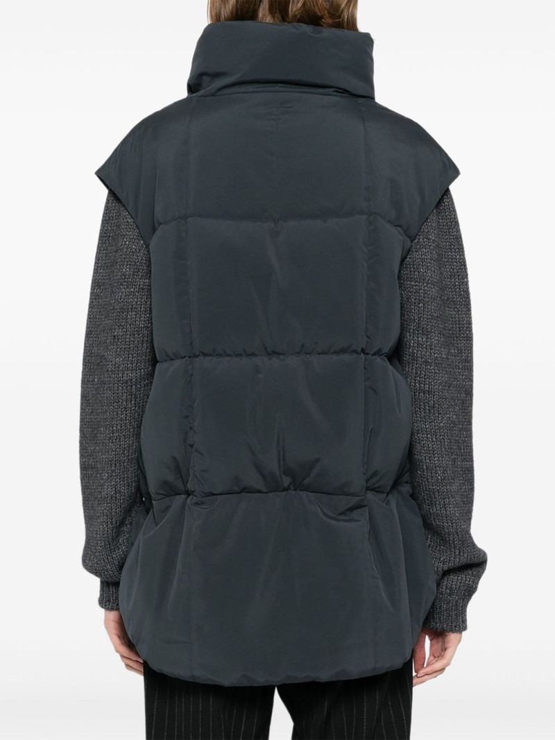 sleeveless puffer gilet 4