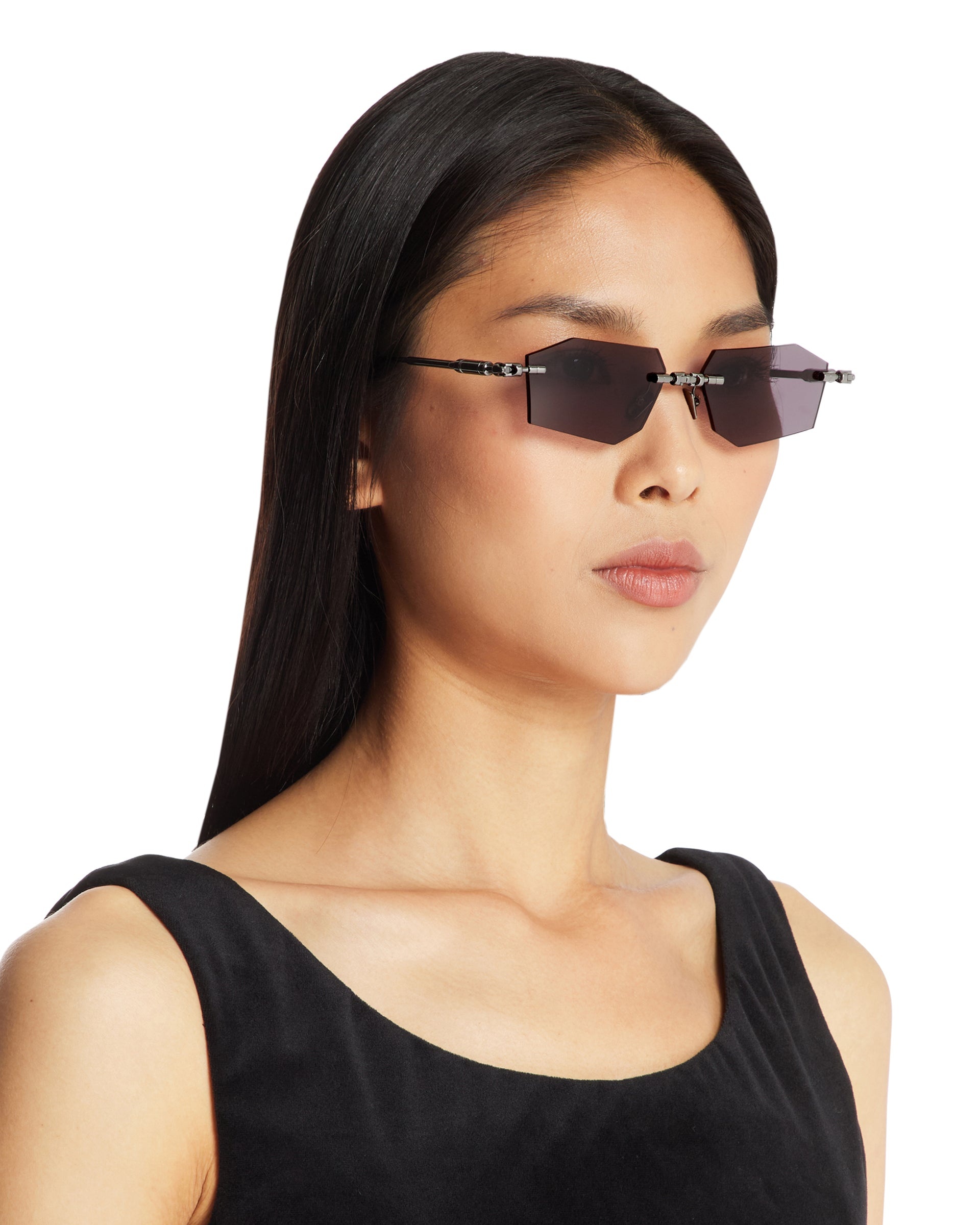 Silver H40 Mask Sunglasses - 3