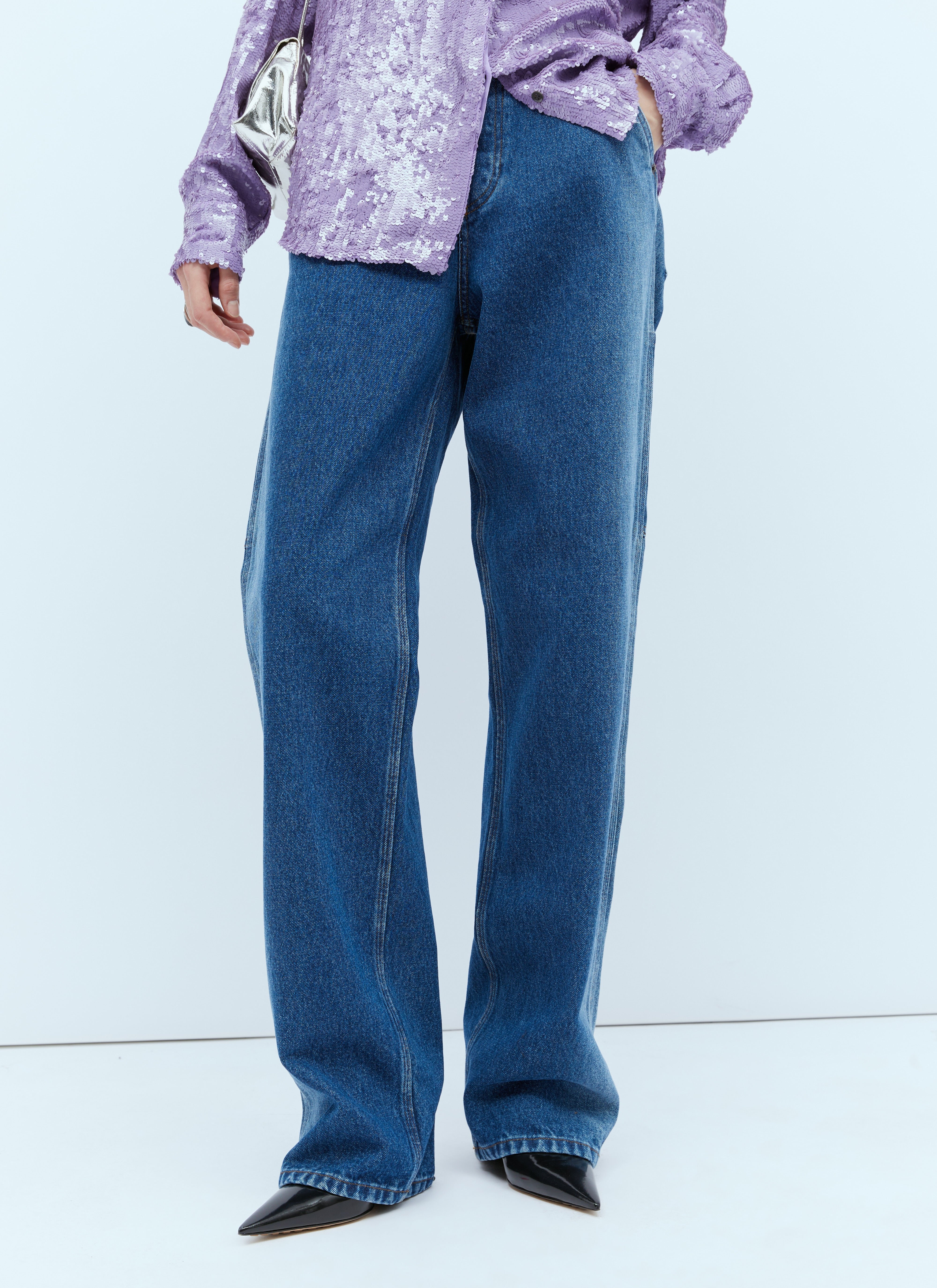 Straight Leg Jeans - 2