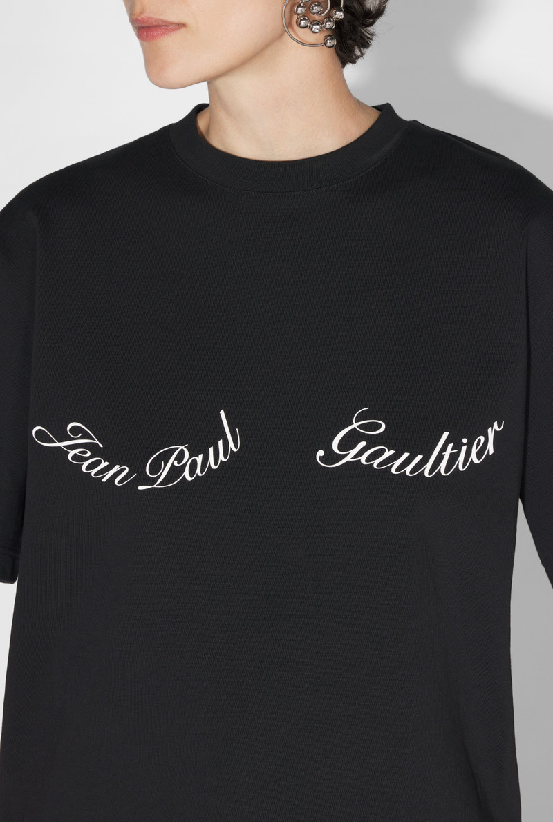 Jean Paul Gaultier THE LARGE BLACK JEAN PAUL GAULTIER T-SHIRT - 24